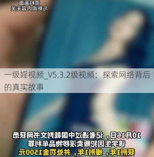 一级婬视频_V5.3.2级视频：探索网络背后的真实故事