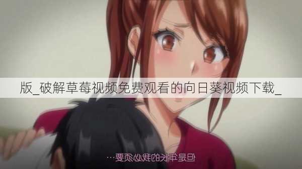 版_破解草莓视频免费观看的向日葵视频下载_