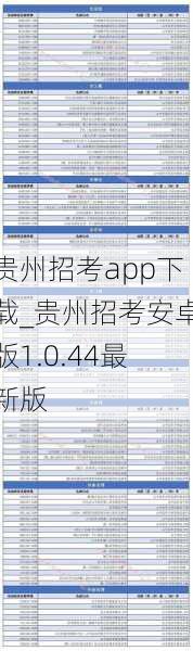 贵州招考app下载_贵州招考安卓版1.0.44最新版